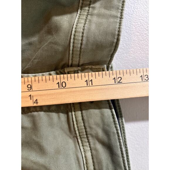 Adriano Goldschmied Graduate Pants Men's 38x34 Olive Green Tailored Leg Stretch - Picture 8 of 13